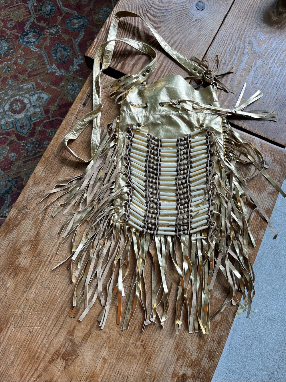 Dreamweaver Bag in Gold